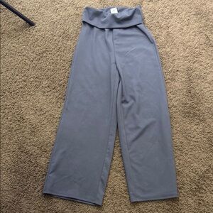 SHEIN Wide Leg Gray Pants